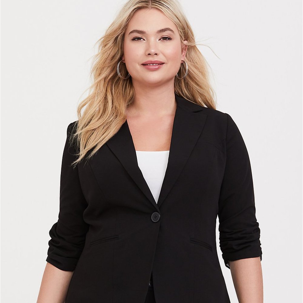 Torrid Black Blazer NWT!